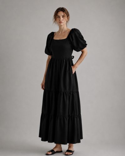 CLAUDIA (Onhand) Tiered Layered Dress Perfect Summer and Spring Day or Night Outfit