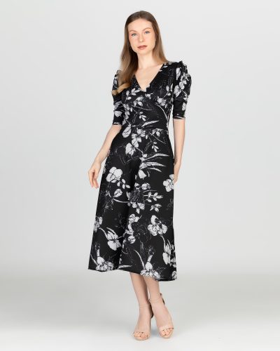 EMMA DRESS Women’s Elegant Midi Dress - Flattering Fit, Cocktail, Casual, Formal and Wedding Guest Dresses for Women
