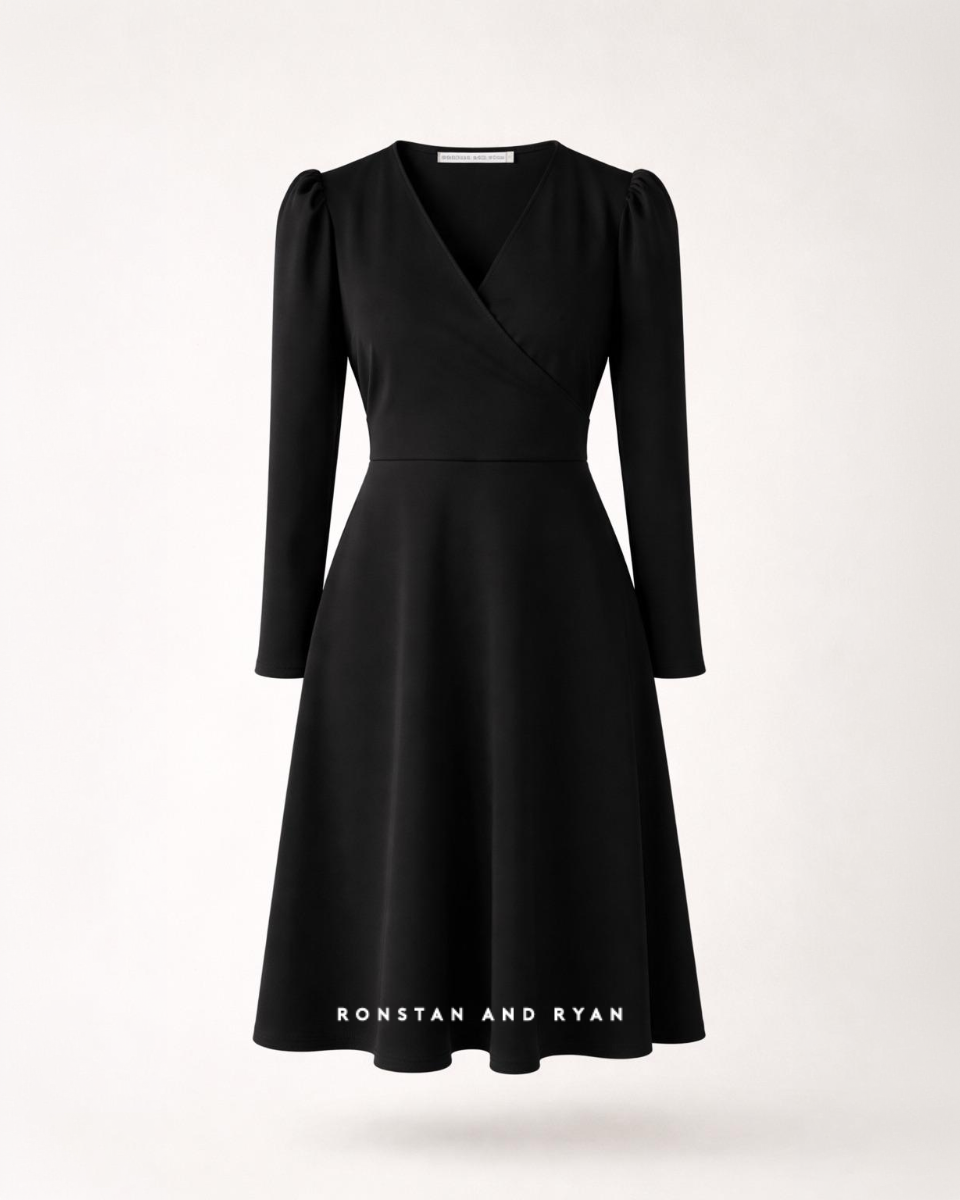 RUSSEL DRESS A-line Silhouette Day or Night Outfit