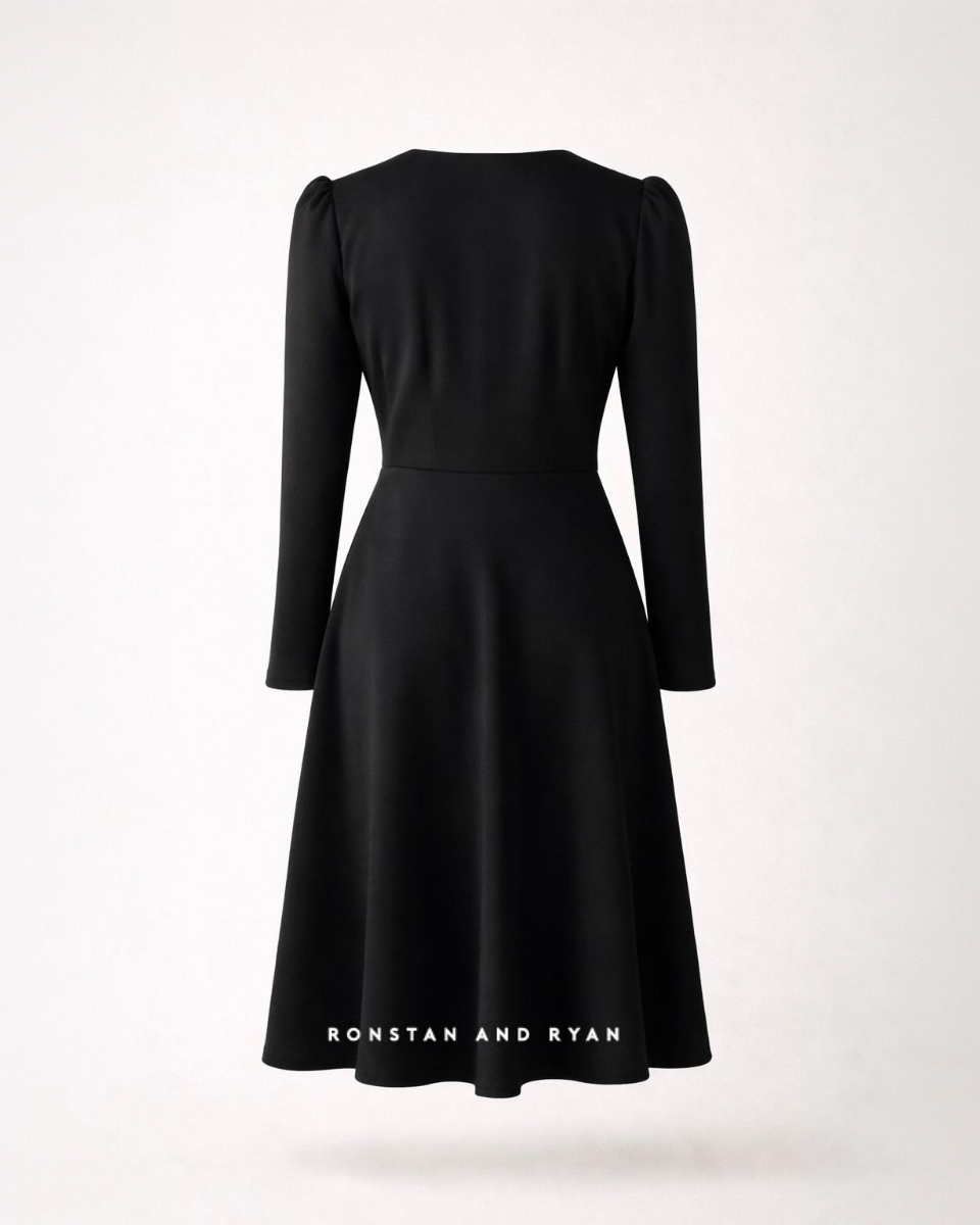 RUSSEL DRESS A-line Silhouette Day or Night Outfit - Image 2