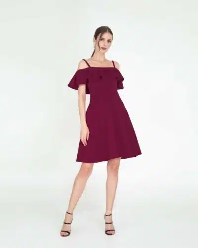 SIENNA A-line Silhouette Cocktail Dress