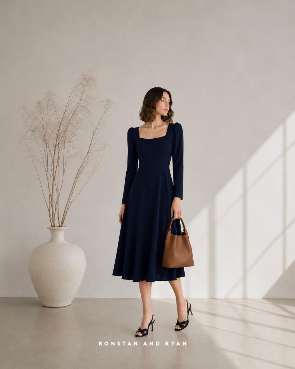 RHODORA (Onhand) A-line Silhouette Day or Night Outfit - Image 6