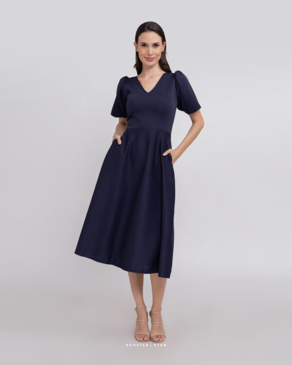 DANI (ONHAND) V Neckline for Your Workwear and Special Occasions Dress
