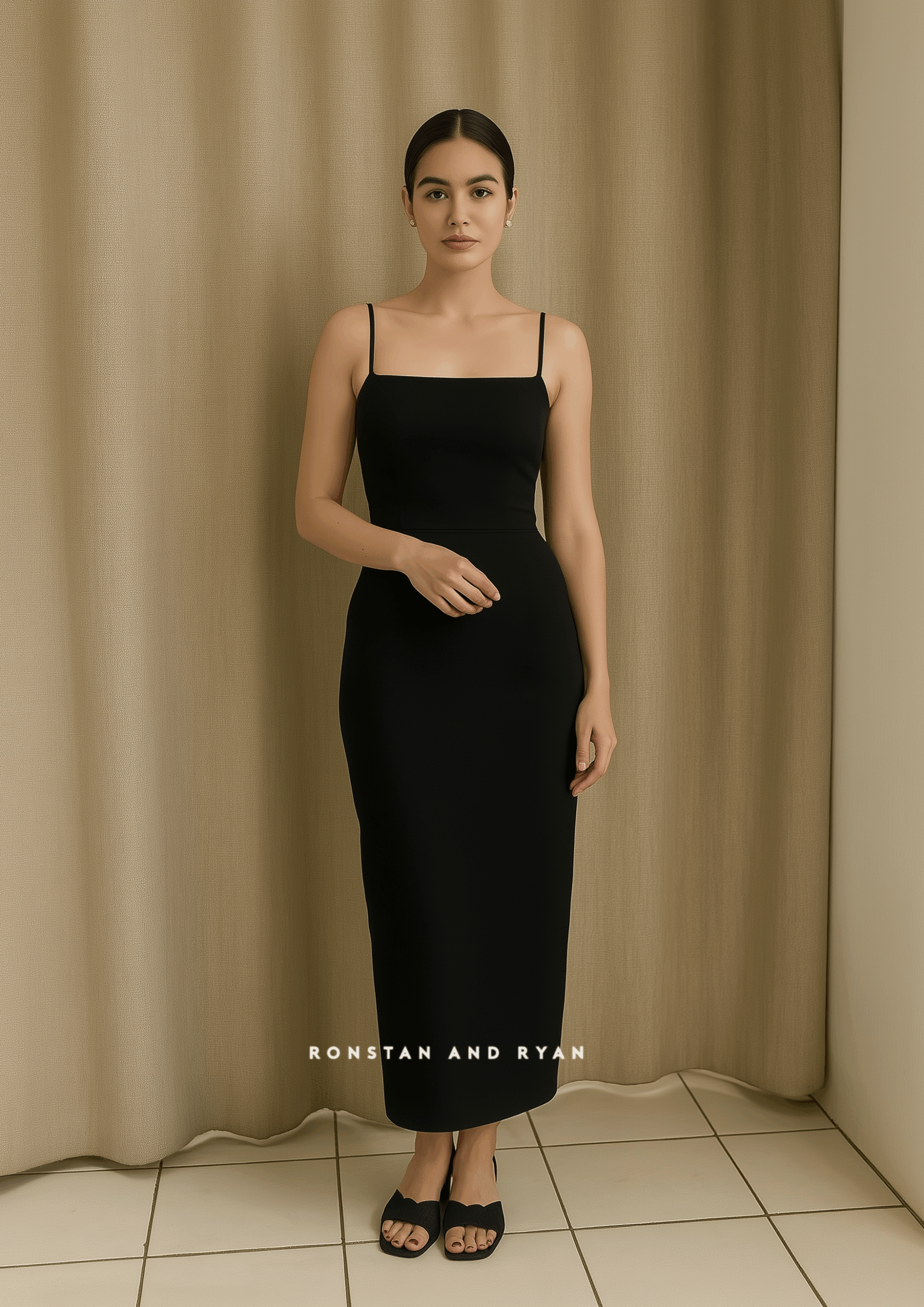 Mayumi Filipiniana Top and Column Base Dress - Image 2