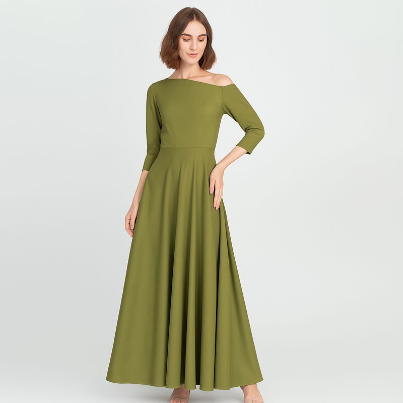 CAMIL LONG DRESS (Onhand) Women’s Elegant Dress - Flattering Fit, Cocktail, Casual, Formal and Wedding Guest Dresses for Women - Image 7