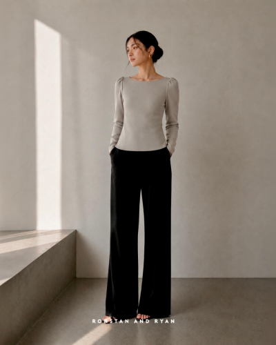 NYGEL Signature Puff Sleeve Blouse